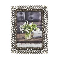 saro lifestyle PF104 Jeweled Photo Frame