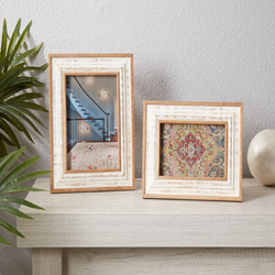 Saro Lifestyle PF127 Distressed Wood Photo Frame