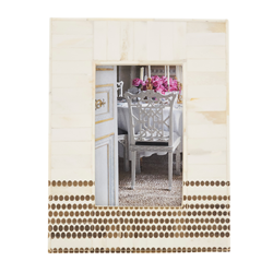 saro lifestyle PF198 Dotted Bone Photo Frame