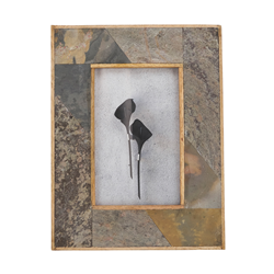 saro lifestyle PF244 Distressed Slate Frame