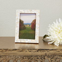 Saro Lifestyle PF290 Mother Of Pearl Photo Frame