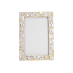 saro lifestyle PF290 Mother Of Pearl Photo Frame