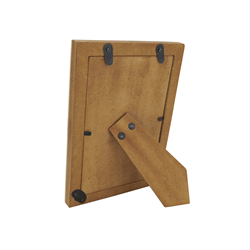 Saro Lifestyle PF302 Ribbed Bone Photo Frame