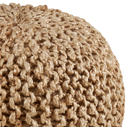 Saro Lifestyle PU542 Decorative Pouf