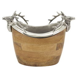 saro lifestyle SE185 Reindeer Ice Bucket