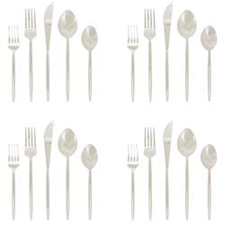 Saro Lifestyle SP142 Flatware - Set Of 20