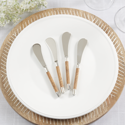 Saro Lifestyle SP611 Cork Spreaders - Set Of 4