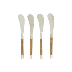 saro lifestyle SP611 Cork Spreaders - Set Of 4