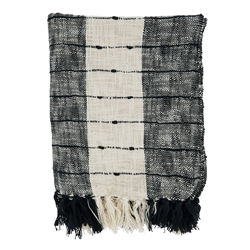 saro lifestyle TH067 Striped Throw