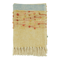 saro lifestyle TH074 Stripe Throw