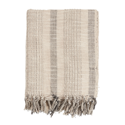 saro lifestyle TH1024 Striped Woven Throw