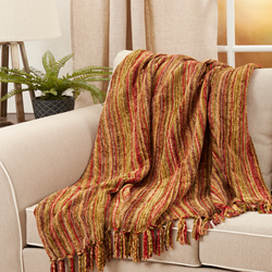 Saro Lifestyle TH112 Chenille Throw