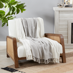 Saro Lifestyle TH1229 Kantha Stitch Throw