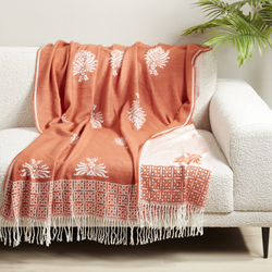 Saro Lifestyle TH126 Medallion Throw
