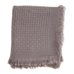 saro lifestyle TH208 Waffle Weave Throw