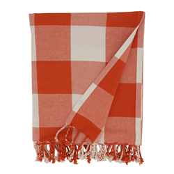 Saro Lifestyle TH534 Buffalo Plaid Throw