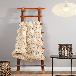 Saro Lifestyle TH650 Chunky Knit Throw
