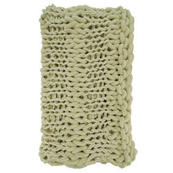 saro lifestyle TH650 Chunky Knit Throw