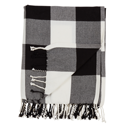 Saro Lifestyle TH905 Buffalo Plaid Throw