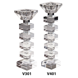 Saro Lifestyle V301 Crystal Candle Holder