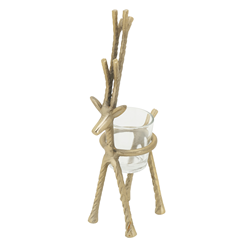 Saro Lifestyle V961 Reindeer Votive Holder