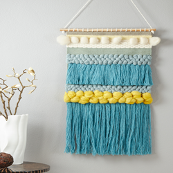 Saro Lifestyle WA221 Textured Woven Wall Hanging