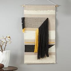 Saro Lifestyle WA225 Textured Woven Wall Hanging