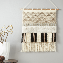 Saro Lifestyle WA231 Textured Woven Wall Hanging