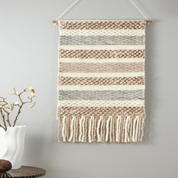 Saro Lifestyle WA232 Textured Woven Wall Hanging
