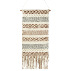 saro lifestyle WA232 Textured Woven Wall Hanging