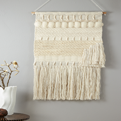Saro Lifestyle WA858 Textured Woven Wall Hanging