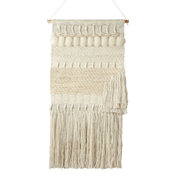 saro lifestyle WA858 Textured Woven Wall Hanging
