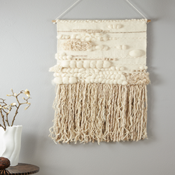 Saro Lifestyle WA913 Textured Woven Wall Hanging