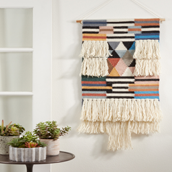 Saro Lifestyle WA984 Textured Woven Wall Hanging