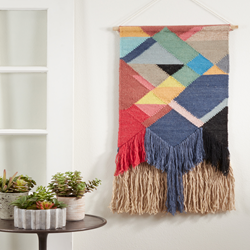 Saro Lifestyle WA985 Textured Woven Wall Hanging