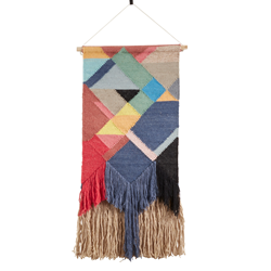 saro lifestyle WA985 Textured Woven Wall Hanging