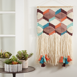 Saro Lifestyle WA987 Textured Woven Wall Hanging