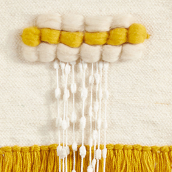 Saro Lifestyle WA989 Textured Woven Wall Hanging