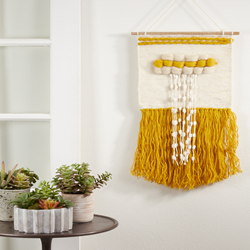 Saro Lifestyle WA989 Textured Woven Wall Hanging