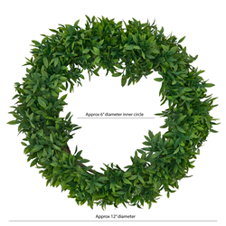Saro Lifestyle WR151 Capsicum Wreath