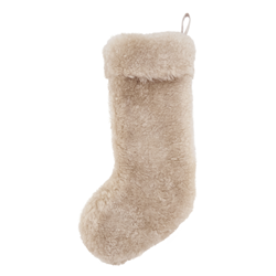 Saro Lifestyle XD802 Lamb Fur Stocking