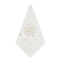 saro lifestyle XM602 Hemstitched Holiday Napkin