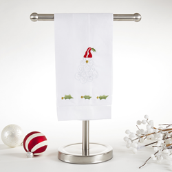 Saro Lifestyle XM610 Hemstitched Holiday Towel