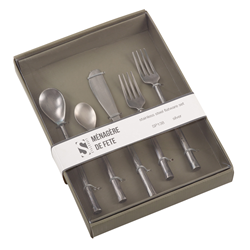 Saro Lifestyle SP138 Stainless Steel Flatware- Set Of 5