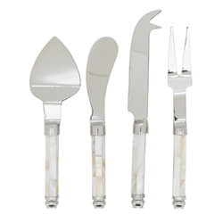 saro lifestyle SP290 Mother Of Pearl Cheese Cutlery - Set Of 4