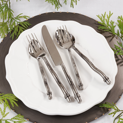 Saro Lifestyle SP335 Stainless Steel Flatware -Set Of 5