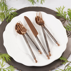 Saro Lifestyle SP718 Stainless Steel Flatware - Set Of 5