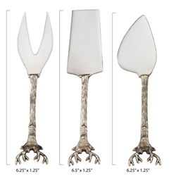 Saro Lifestyle SP777 Reindeer Cheese Cutlery - Set Of 3