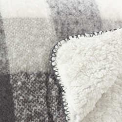 Saro Lifestyle TH209 Faux Mohair Design Sherpa Throw