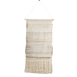 Saro Lifestyle WA910 Textured Woven Wall Hanging - 47H